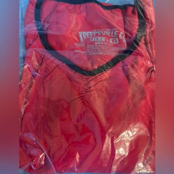 *NEW* Spiderweb Red Skater Dress - Picture 4 of 6